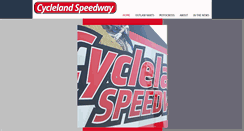 Desktop Screenshot of cyclelandspeedway.com